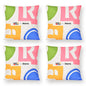 18 x 18 Inch Inches Square Throw Pillows with Removable and Washable Velvet Pillow Cases