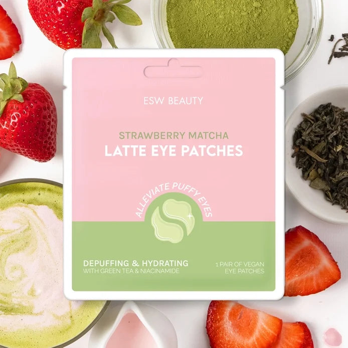 Strawberry Matcha Eye Patches