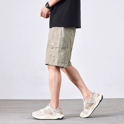Cropped Pants American-style Streetwear Quick-drying Mid-length Trousers