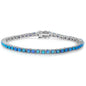 18K Gold Plated Opal Tennis Bracelets