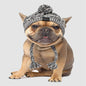 Pet dog autumn and winter woolen hat