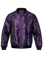 Mens Stylish Trendy Jacket With A Stand-up Collar