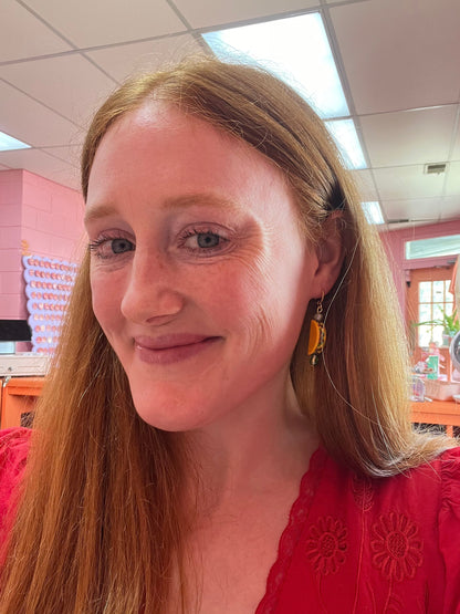Beaded Taco Earrings