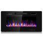 36" Slim Wall Mount Fireplace