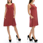 Sleeveless Tunic Dress with Pockets - Assorted Sizes