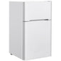 3.2 cu ft. Compact Stainless Steel Refrigerator