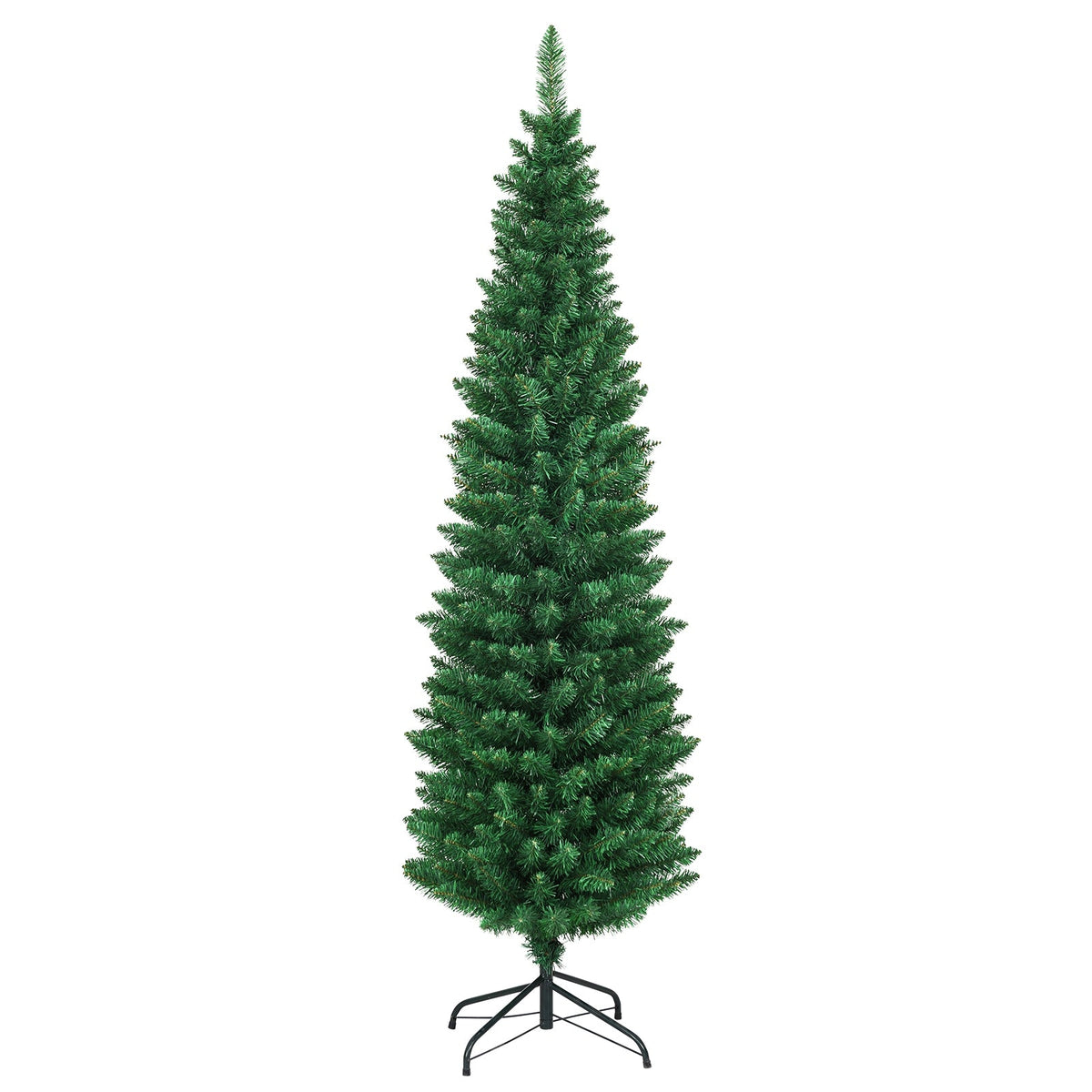 PVC Artificial Slim Pencil Christmas Tree