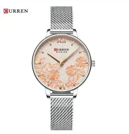 FUCHSIA Curren Watch – 32mm Romantic Timepiece | Japan Movement