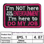 Pet Dog Accessories Embroidered Velcro New Pet Clothing Decorative Sticker Computer Embroidery Chapter