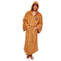 Autumn Men's Long Bathrobe Nightgown Home Wear Flannel