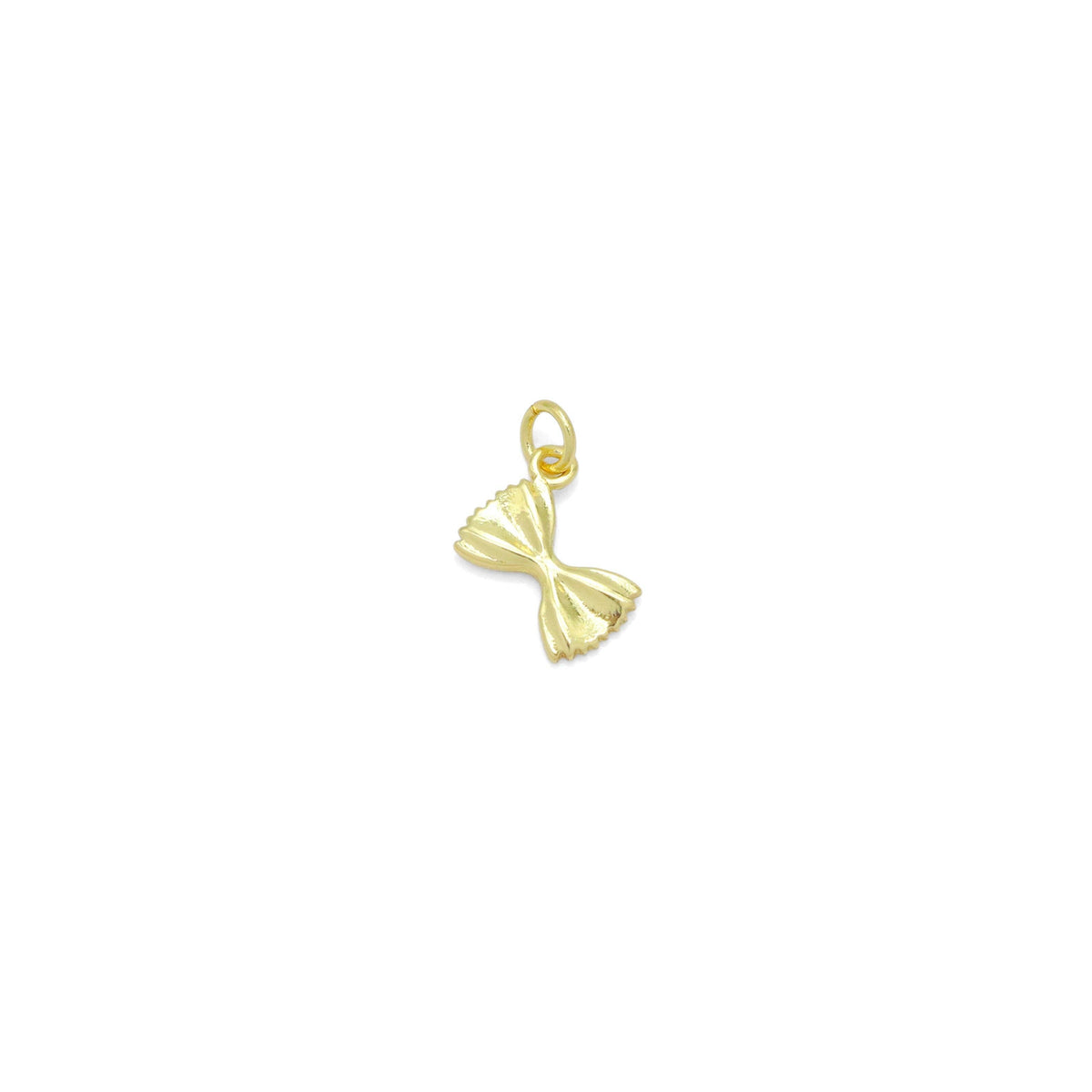 Gold Bow knot Charm Pendant, Sku#LK1018