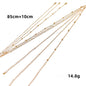 Boho Simulate Pearl Thin Belt Waist Beads Chain