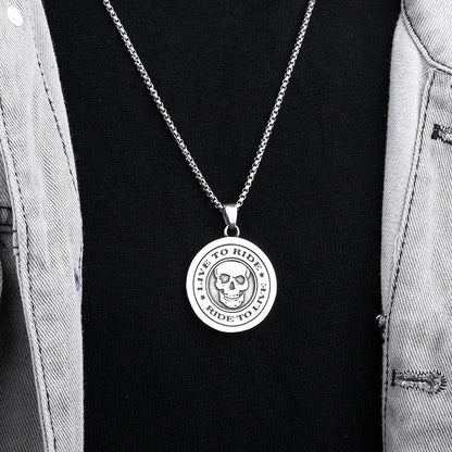 New Stainless Steel Letter Necklace