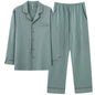 Mens Minimalist Long Sleeve Loungewear Pajamas
