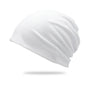 Solid-color Double-layer Pullover Beanie Thin Style