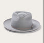 Olive Green Rolled-brim Straw Hat With Bow For Sun Protection Artistic Style For Men And Women