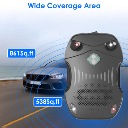 Under Hood Ultrasonic Rodent Repeller for Vehicle 2 Pack