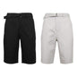 2-Pack: Men's Cotton Chino Shorts with Belt