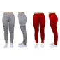2-Pack: Women's Fleece-Lined Loose-Fit Cargo Joggers