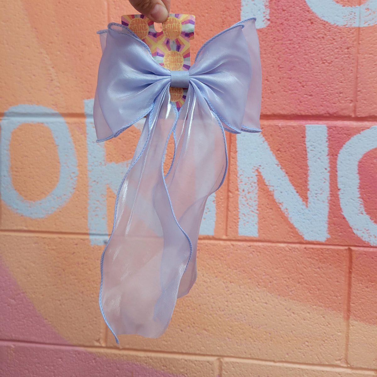 Oversized Satin Bow