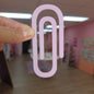 Pastel Lilac Jumbo Paper Clip
