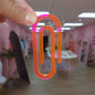 Fluorescent Orange Jumbo Paper Clip