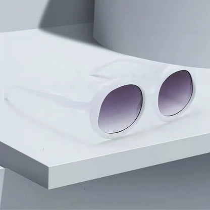 2025 New Retro Oval Sunglasses | UV Protection with Photochromic Lenses
