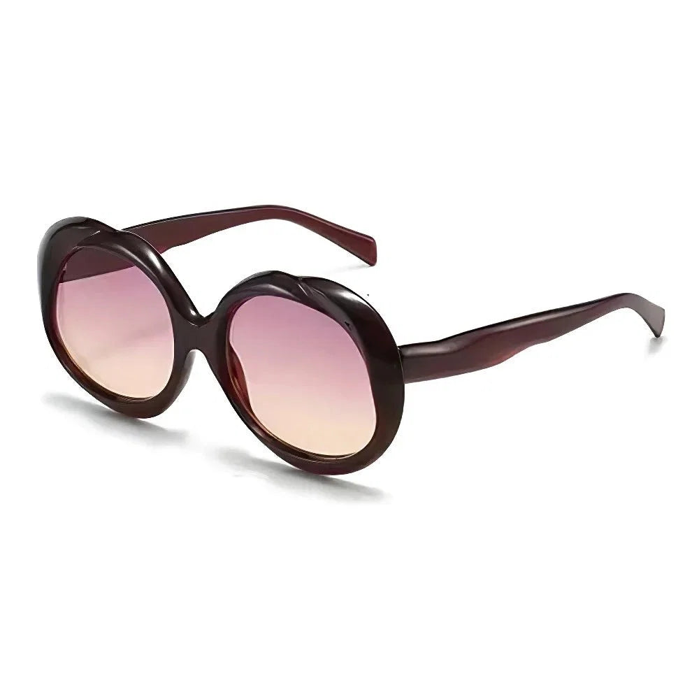 2025 New Retro Oval Sunglasses | UV Protection with Photochromic Lenses
