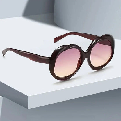 2025 New Retro Oval Sunglasses | UV Protection with Photochromic Lenses