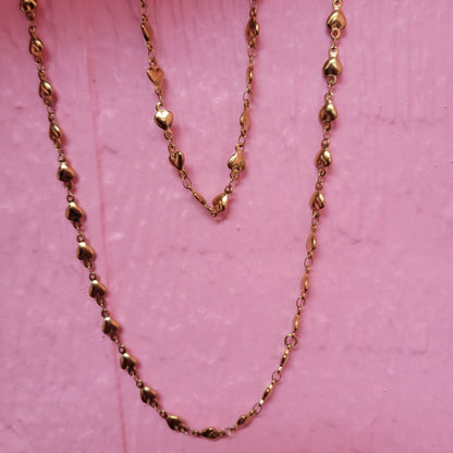 Titanium Heart Chain