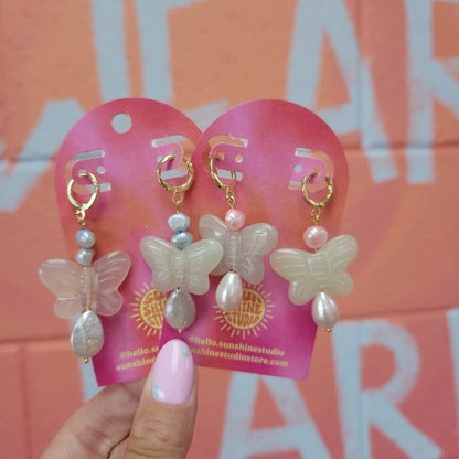 Pearly Pollinators Earrings