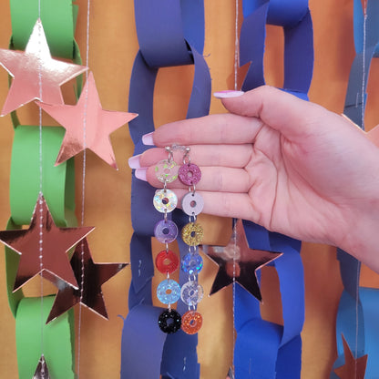 12 Eras, 12 Colors - Dangle Earrings