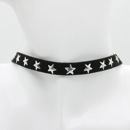 Flower Velvet Choker Necklaces Women Punk Style