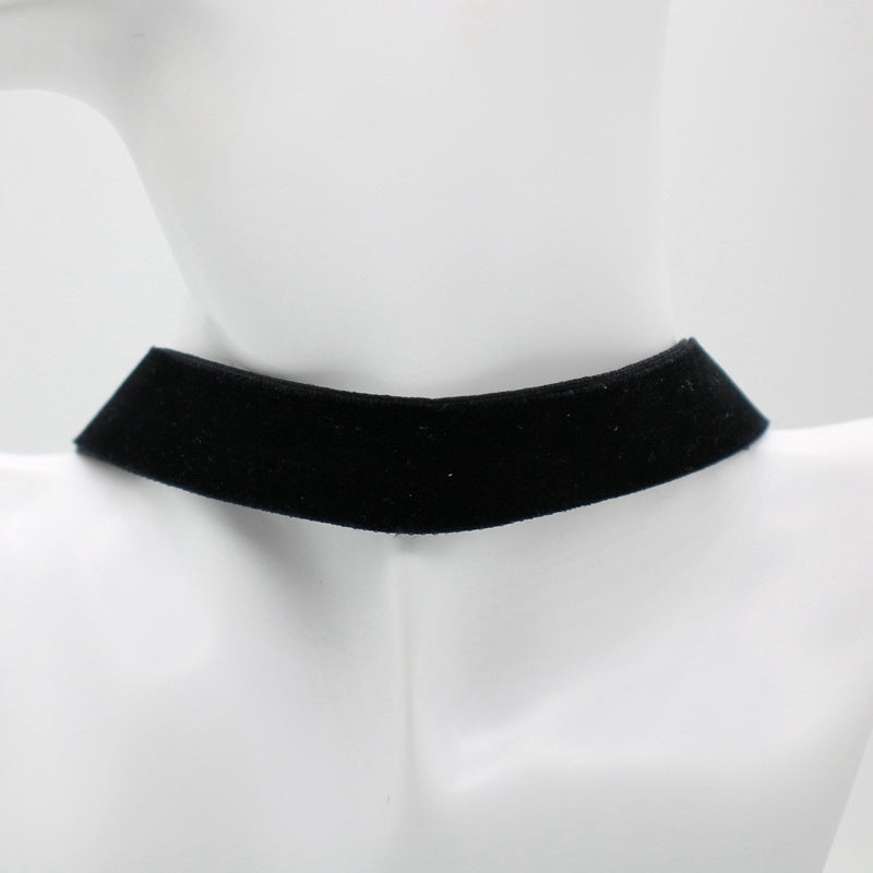 Flower Velvet Choker Necklaces Women Punk Style