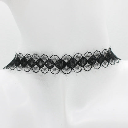 Flower Velvet Choker Necklaces Women Punk Style