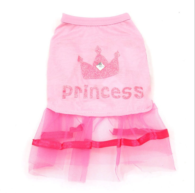 Lace dog skirt