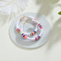 Handmade Disc Beads Polymer Clay Earrings