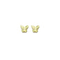 Gold 3D Butterfly Spacer Beads, Sku#LD643