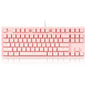 87-Key Mechanical Keyboard with Green Switches - Desktop Non-Punch Design