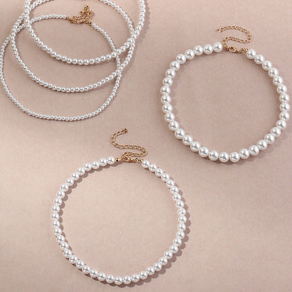 Custom Elegant Pearl Necklace Jewelry for Women