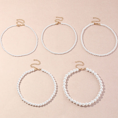 Custom Elegant Pearl Necklace Jewelry for Women