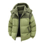 Thick Corduroy Patchwork Jacket Winter Zip-up Stand Collar Coat Casual Commuter Long-sleeved Cardigan Top Outwear Women's Clothing