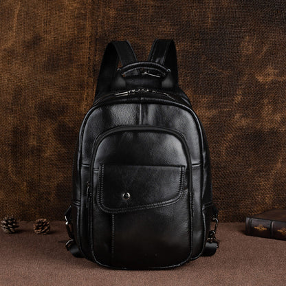 Men's First Layer Cowhide Travel Bag