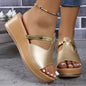Women's Summer Peep-toe Wedge Sandals