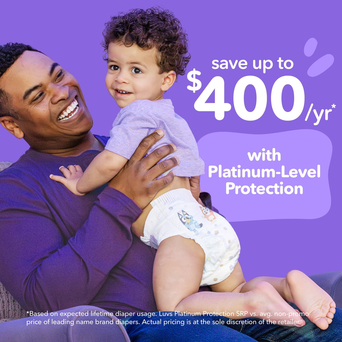 Luvs Platinum Protection Baby Diapers Size 5, 24 Count