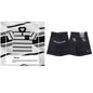 Loose-fitting Polo Shirt With A Lapel Collar Short-sleeved Striped T-shirt