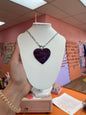 You've Got a Big Heart - Statement Acrylic Heart Charm Necklace