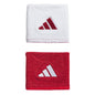 adidas Interval Reversible Wristband Team Power Red/White/2 One Size