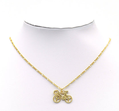 Gold Bicycle Charm, Sku#LD280