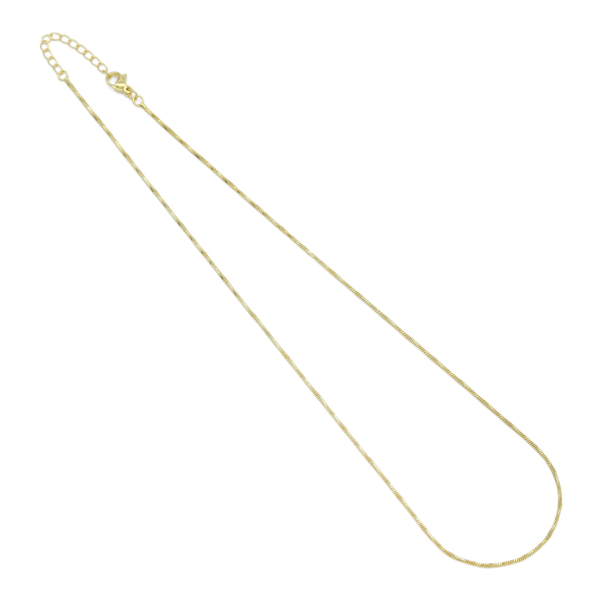 Gold Dainty Twisted Snake Chain Necklace, Sku#LD587 (Copy)